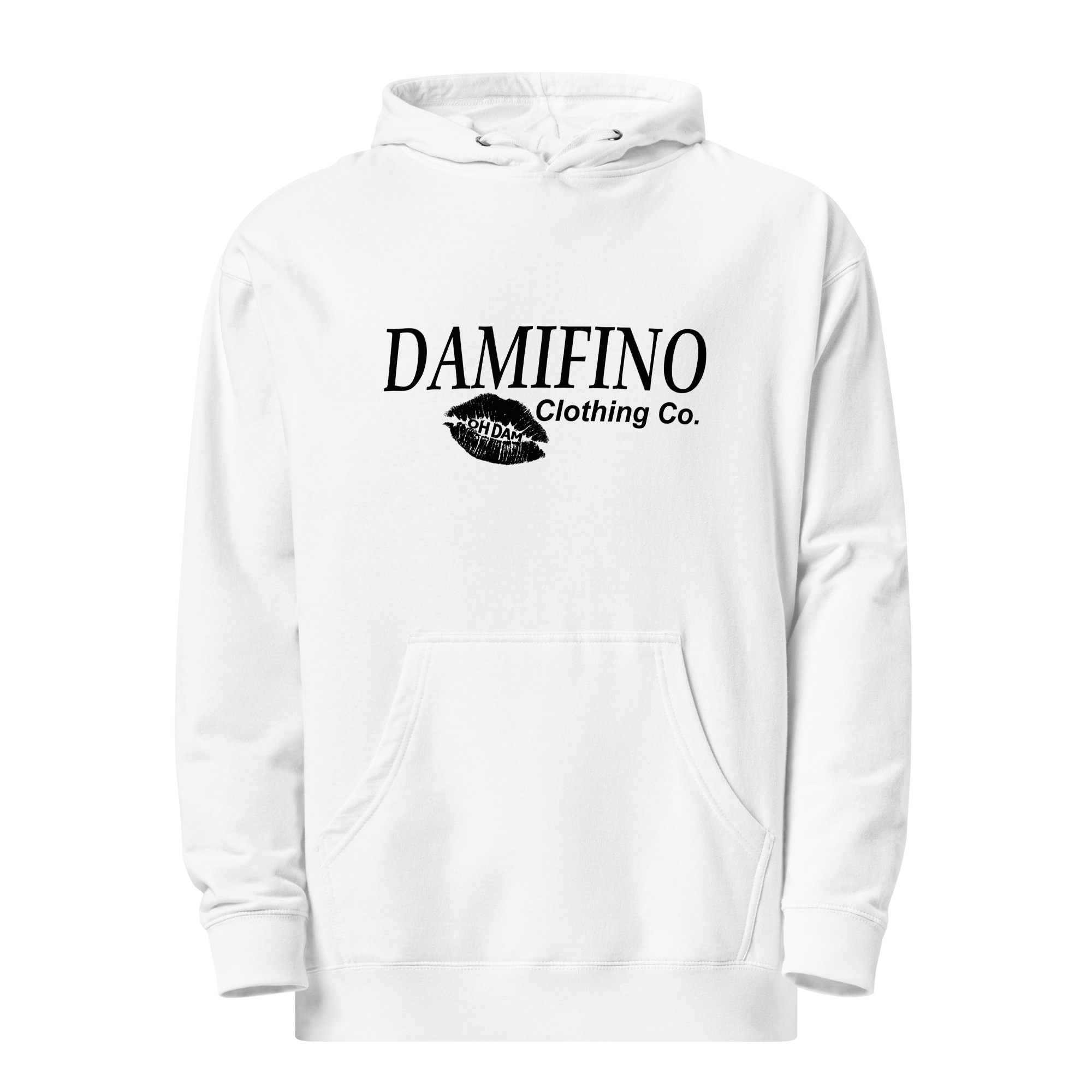 Dam CC Lips midweight hoodie    (Black)